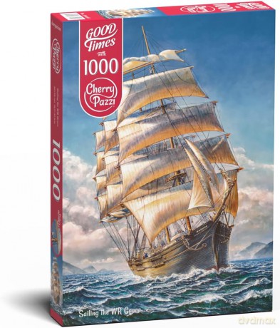 CHERRY PAZZI 1000 el. Sailing the WR Grace [PUZZLE]