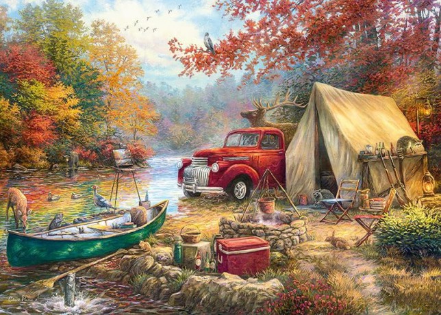 CHERRY PAZZI 1000 el. Share the Outdoors [PUZZLE]