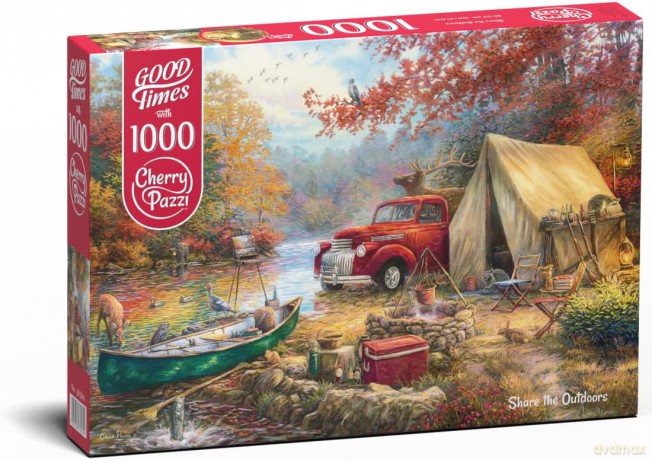 CHERRY PAZZI 1000 el. Share the Outdoors [PUZZLE]