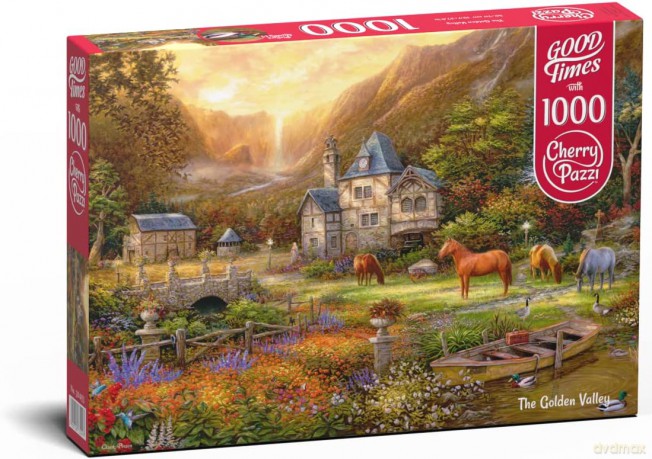 CHERRY PAZZI 1000 el. The Golden Valley [PUZZLE]