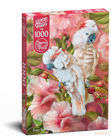 CHERRY PAZZI 1000 el. Tropic Spirits-Cockatoo [PUZZLE]