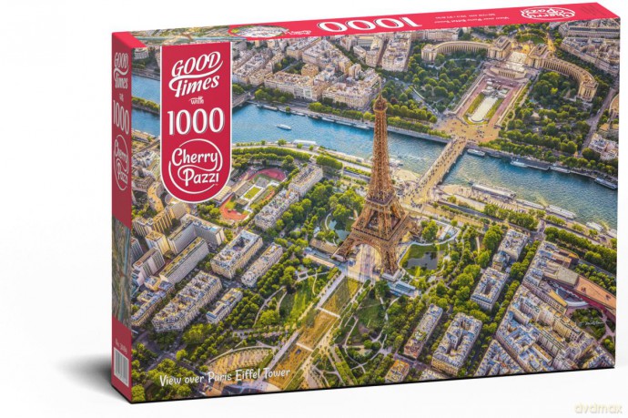 CHERRY PAZZI 1000 el. View over Paris Eiffel Tower [PUZZLE]