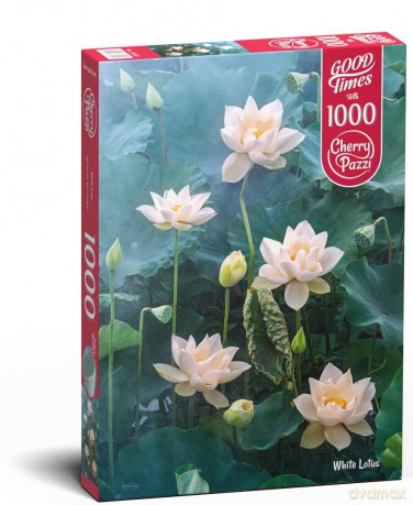 CHERRY PAZZI 1000 el. White Lotus [PUZZLE]