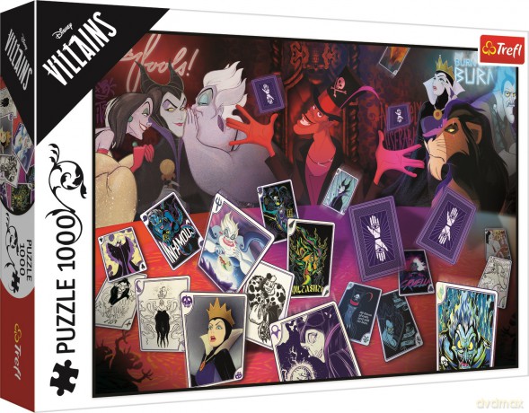 TREFL 1000 el. Dobra Passa Disney Villains 10719 [PUZZLE]