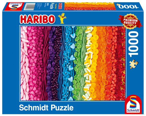 SCHMIDT 1000 el. PQ HARIBO Kolorowe żelki 111112 [PUZZLE]