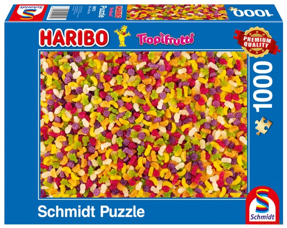 SCHMIDT 1000 el. PQ HARIBO Tropikalne żelki 111114 [PUZZLE]
