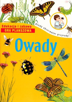 Owady Młody Obserwator Przyrody Gra Planszowa [KSIĄŻKA]