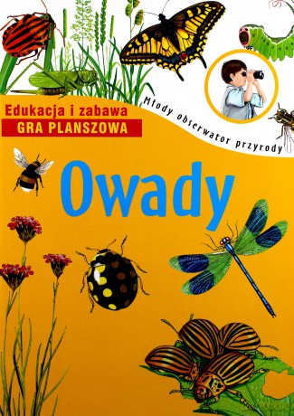 Owady Młody Obserwator Przyrody Gra Planszowa [KSIĄŻKA]