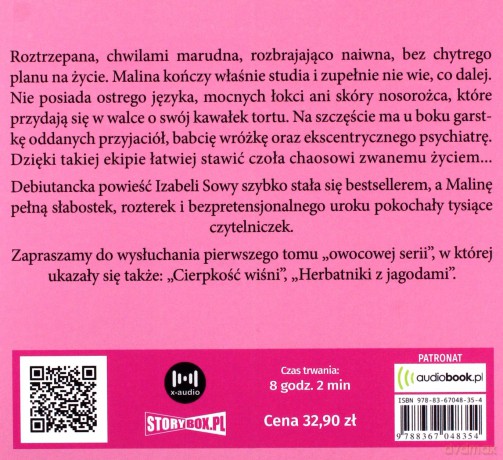 Smak świeżych malin. Seria owocowa (Tom 1) - Izabela Sowa [AUDIOBOOK]