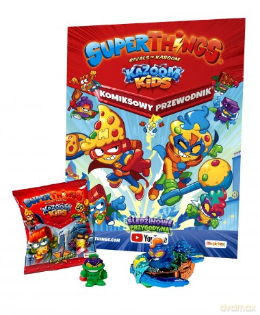 SuperThings Zestaw Startowy (seria 3 Kazoom Kids) [FIGURKA]