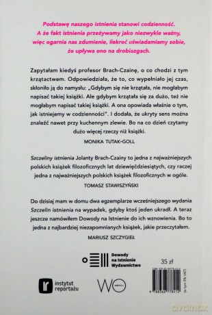 Szczeliny istnienia - Jolanta Brach-Czaina [KSIĄŻKA]