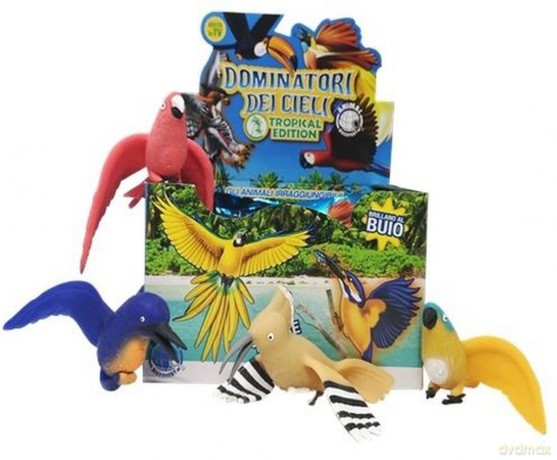 Tropical Birds Saszetka z Figurką 1 sztuka mix [FIGURKA]