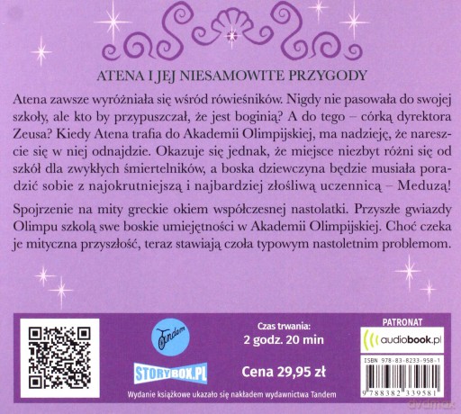 Uczona Atena. Boskie dziewczyny (Tom 1) - Joan Holub, Suzanne Williams [AUDIOBOOK]