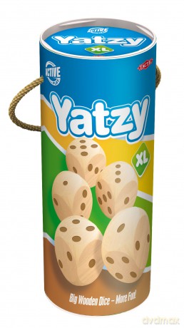Gra w kości drewniane Yatzy XL