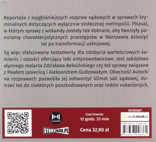 Warszawa kryminalna (Tom 1) - Helena Kowalik [AUDIOBOOK]