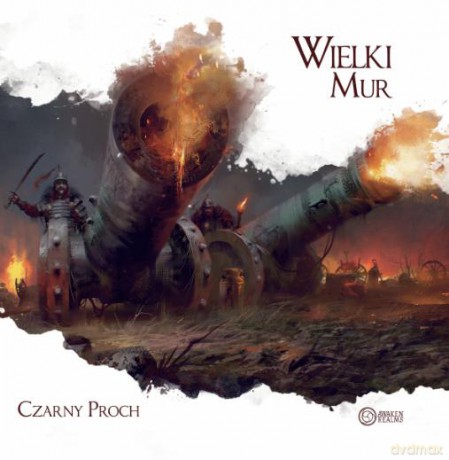 Wielki mur Czarny proch wersja z meeplami dodatek [GRA]