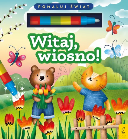 Witaj, wiosno! Flamaster wodny - Patrycja Wojtkowiak-Skóra [KSIĄŻKA]