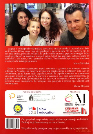 Wolność, pokój, przyjaźń... - o tym, co w życiu ważne wer. dwujęzyczna ukraińsko-polska - Marek Michalak [KSIĄŻKA]