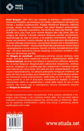 Wstęp do metafizyki - Henri Bergson [KSIĄŻKA]