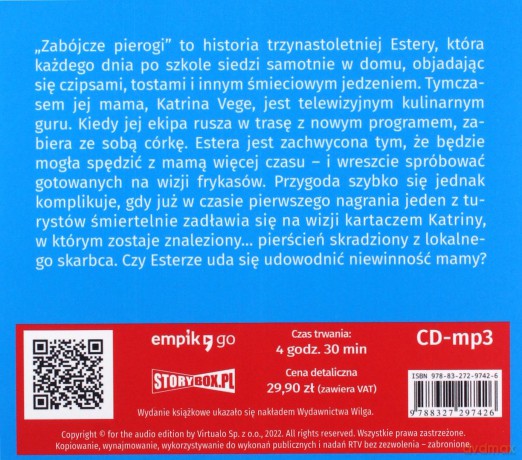 Zabójcze pierogi. Mama w occie (Tom 1) - Marcin Przewoźniak [AUDIOBOOK]