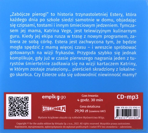 Zabójcze pierogi. Mama w occie (Tom 1) - Marcin Przewoźniak [AUDIOBOOK]