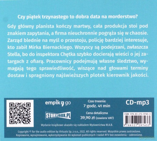 Zaplanuj sobie śmierć - Milena Wójtowicz [AUDIOBOOK]