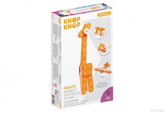 Zestaw do budowania z filcu Giraffe 29 klocków