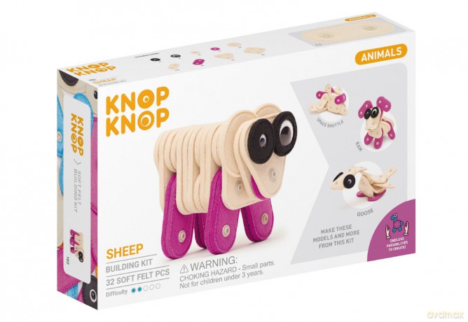 Zestaw do budowania z filcu Sheep 32 klocki