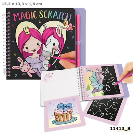 Zestaw kreatywny Magic Scratch mini Princess Mim 11413B