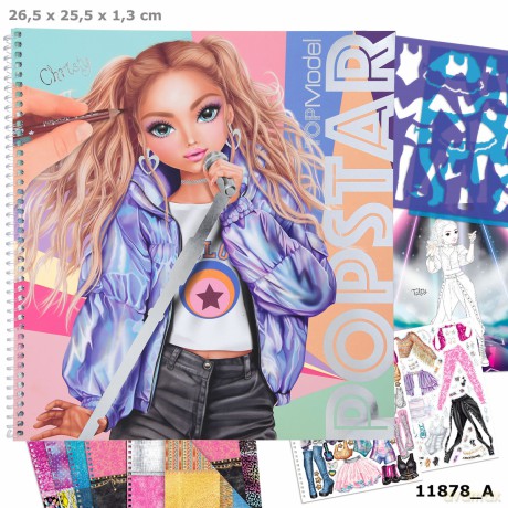 Zestaw kreatywny Popstar Top Model 11878A