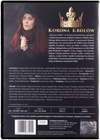 Korona królów Sezon 3 odc. 358-400 [6DVD]