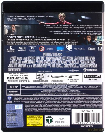 Tenet [Blu-Ray 4K]+[2xBlu-Ray]