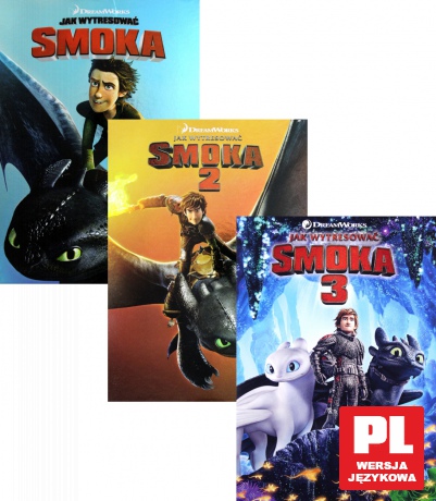 Jak wytresować smoka 1-3 Pakiet [3DVD]