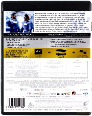 Pasażerowie [Blu-Ray 4K]+[Blu-Ray]