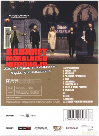 Kabaret Moralnego Niepokoju: Za długo Panowie byli grzeczni [DVD]