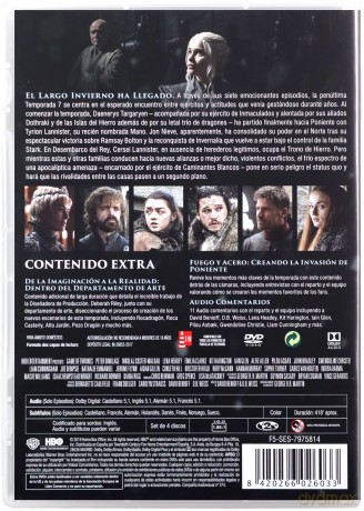 Game of Thrones Season 7 (Gra o Tron) [4DVD]