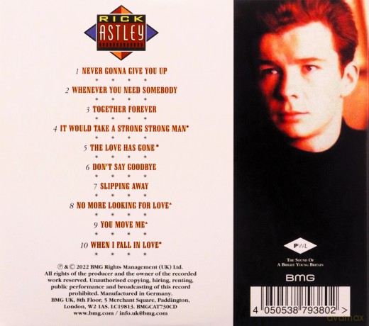 Astley, Rick: Whenever You Need Somebody (2022 Remaster) [CD]