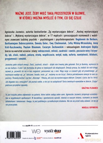 Czując. Rozmowy o emocjach - Agnieszka Jucewicz [KSIĄŻKA]