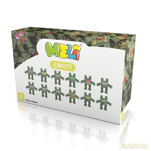 Klocki Meli Emoti Army 12 sztuk [KLOCKI]