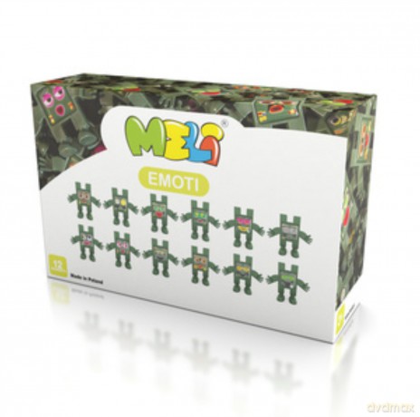 Klocki Meli Emoti Army 12 sztuk [KLOCKI]