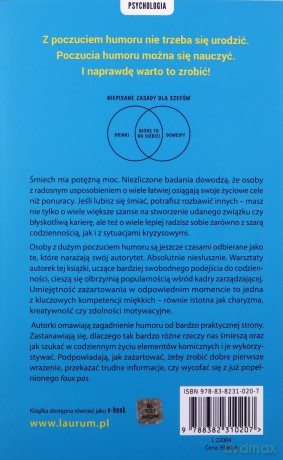 Koniec żartu. Można się śmiać - Jennifer Aaker, Naomi Bagdonas [KSIĄŻKA]