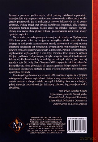 Księga Przysłów. Stary Testament we współczesnym języku polskim z komentarzem filologicznym, historycznym i teologicznym [KSIĄŻKA]