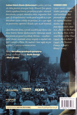 Ludowa historia Stanów Zjednoczonych - Howard Zinn [KSIĄŻKA]