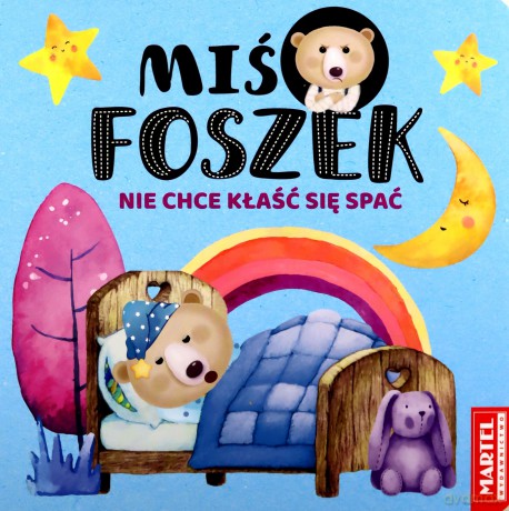 Miś Foszek nie chce kłaść się spać - Katarzyna Salamon, Joanna Krzemień-Przedwolska [KSIĄŻKA]