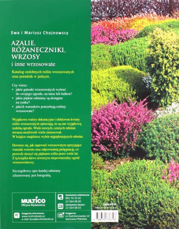 Azalie Różaneczniki Wrzosy Katalog Roślin I Poradnik (broszurowa) - Ewa I Mariusz Chojnowscy [KSIĄŻKA]