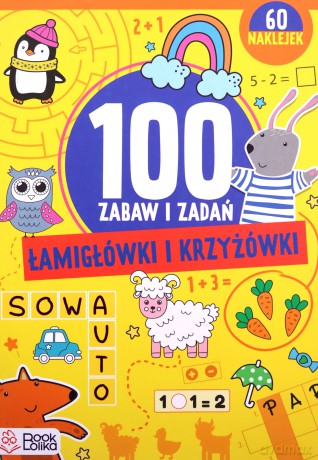 Ponad 100 zabaw i zadań. Labirynty i krzyżówki [KSIĄŻKA]