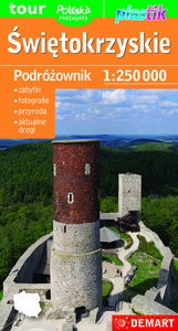 Świętokrzyskie-mapa turystyczna plastik