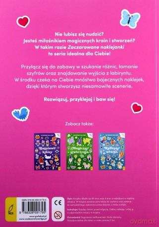 Zaczarowane naklejanki. Małe księżniczki [KSIĄŻKA]