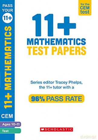11+ Practice for the CEM Test: Skills Tests for Maths (Ages 10-11) by Tracey Phelps, the tutor with a 96% pass rate. (Pass Your 11+) - Tracey Phelps [KSIĄŻKA]