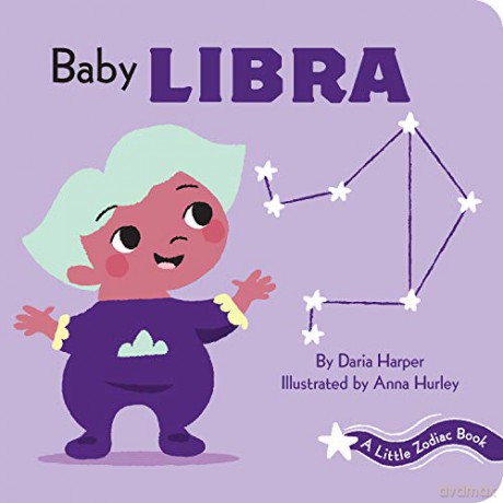 A Little Zodiac Book: Baby Libra - Daria Harper [KSIĄŻKA]